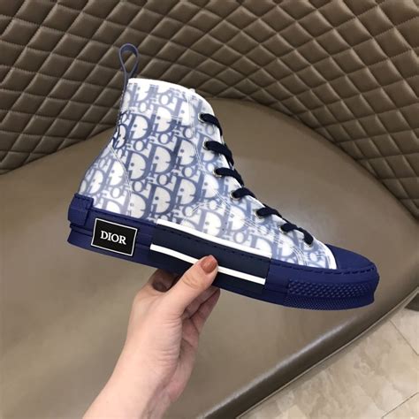 dior shoes high top blue|dior high top sneakers outfit.